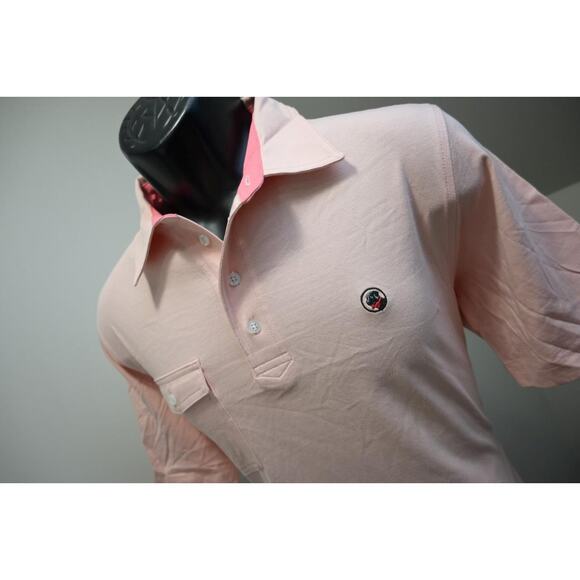 Southern Proper Golf Polo Short Sleeve Pink Cotton Mens Size Small - Picture 1 of 8
